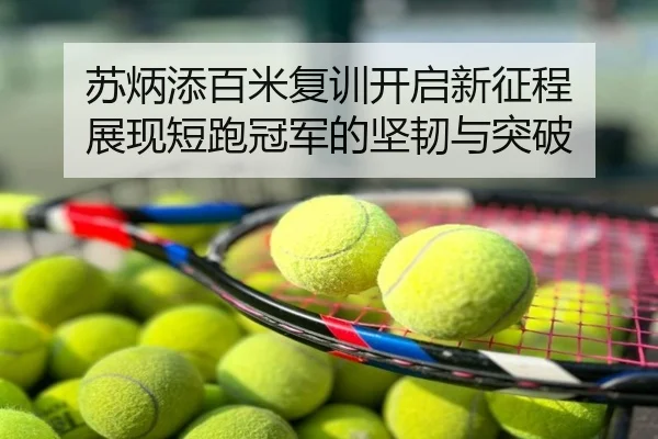 苏炳添百米复训开启新征程 展现短跑冠军的坚韧与突破